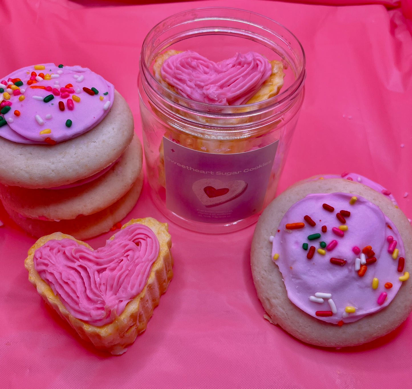 Sweet heart Sugar cookies (Izsa’s Fav!)