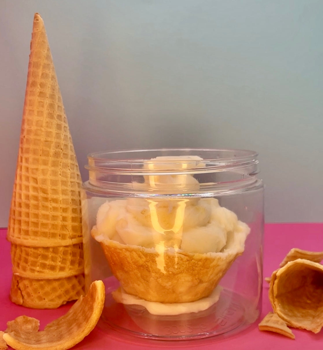 Vanilla Ice Cream Cone